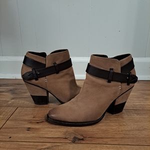 Dolce Vita Leather Ankle Booties